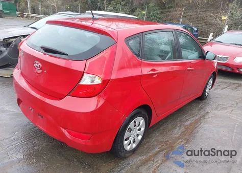 2017 Hyundai Accent Se из США, поврежденный, VIN KMHCT5AE5HU338344